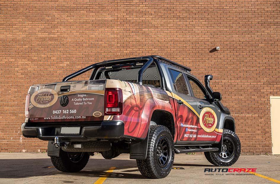 VOLKSWAGEN AMAROK VECTOR MATTE BLACK